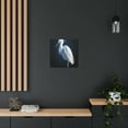 thumbnail image 4 of Snowy Egret Reflection - Canvas, 4 of 10