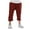 Red, variant on Toimothcn Boy'S Cotton Linen Pants Simple Solid Color Wide Leg Pleated Harem Trousers With Elastic Waist Drawstring Breathable Loose Fit Comfy Child'S Clothing
