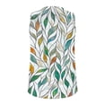 thumbnail image 4 of Women's Tank Tops Under $10 Free Shipping Lightweight On Sale Fashionable Printed V-Neck Sleeveless Top, 4 of 5