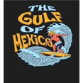thumbnail image 4 of The Gulf of Mexico Surfer Youth Black Crew Neck Short Sleeve Tee-Medium, 4 of 4