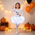thumbnail image 2 of HAYIMI Halloween For Girls Cute Cat Dress With Tutu Skirt Party Outfit Sets Halloween Dress Up Skirt For Kids Leisure Clothes Sets, 2 of 4