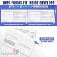 thumbnail image 3 of Kit de formularios fiscales Dutymark 1099-NEC 2025 de 4 partes, paquete de 50, 3 of 9