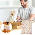 thumbnail image 2 of Food Grade Beeswax Bread Bags, Linen Reusable Sourdough Preservation Bags, Natural Bread Storage Containers, Eco-Friendly Kitchen Food Keepers, Gift for Baking Enthusiasts and Home Cooks, 2 of 6
