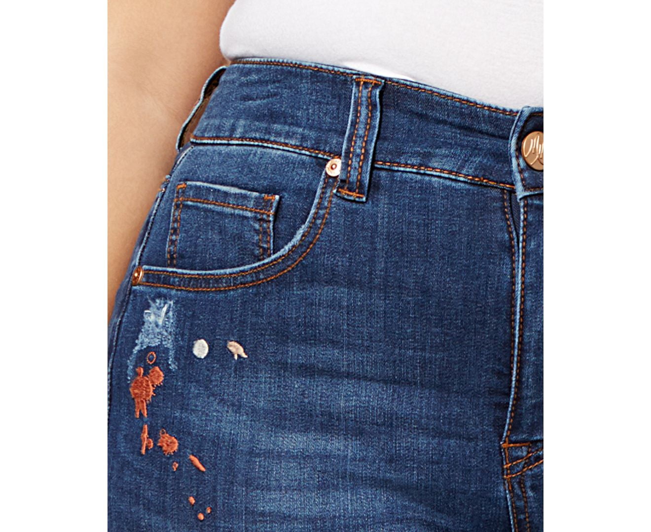 melissa mccarthy paint splatter jeans