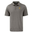 thumbnail image 2 of Men's Cutter & Buck Gray Pittsburgh Pirates Coastline Epic Comfort Eco Recycled Polo, 2 of 3