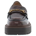 thumbnail image 3 of Sam Edelman Womens Laurs Patent Lug Sole Loafers, 3 of 3
