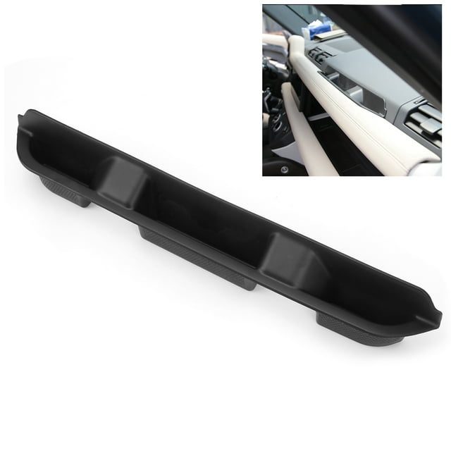Co-Pilot Storage Box, Multifunctional Passenger Side Grab Tray Wear Resistance ABS Replacement for Land Rover Defender 110 2020-2021 for Automotive Organizer