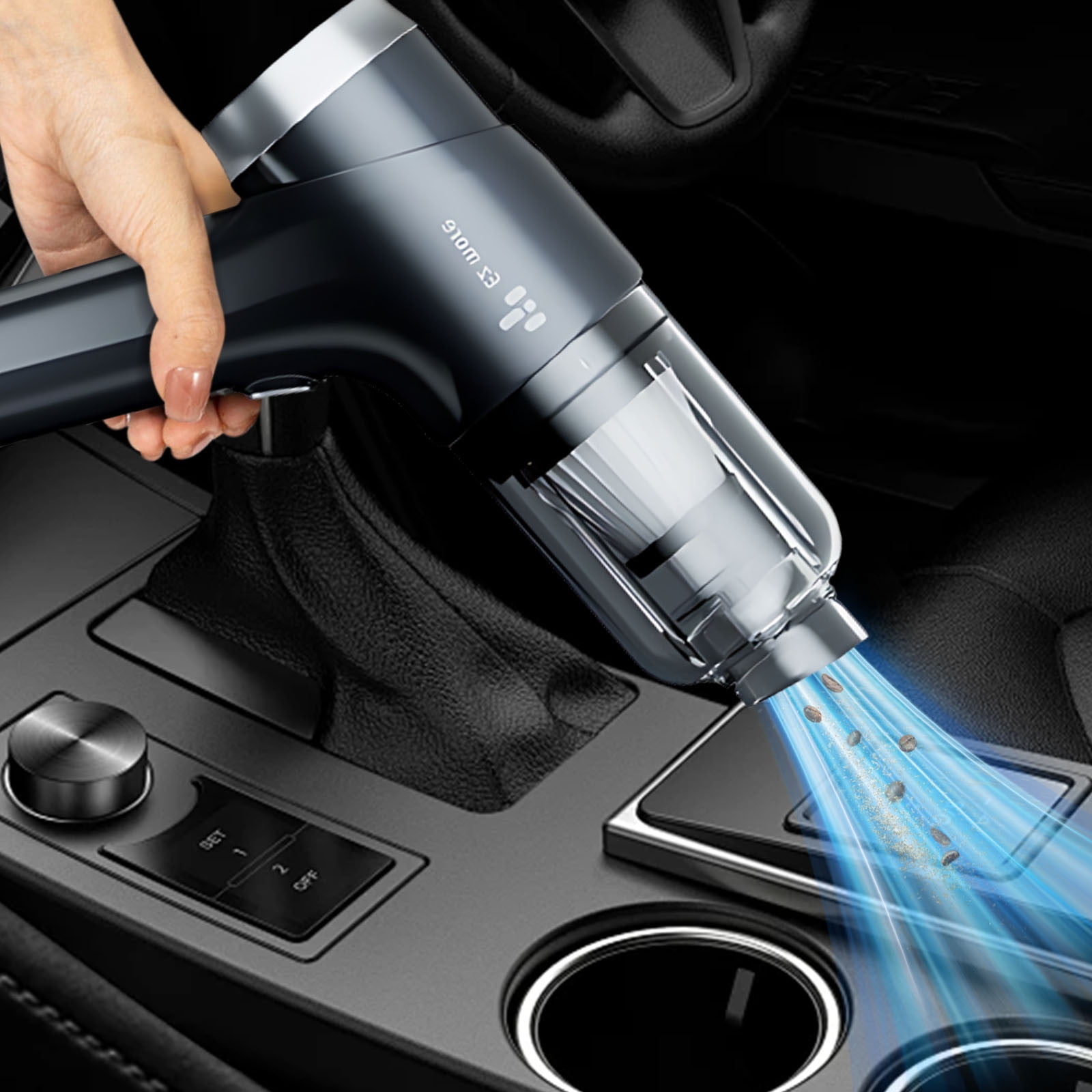 Fuebueo Household Vacuum Cleaners, All-in-one, Lightweight with Powerful Suction ,Removable Vacuum, Carpet Hard Floors Car,Washable Filter,Gift for Men Dad Father