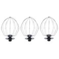 thumbnail image 1 of 3X Stainless Steel Balloon Wire Whip Mixer Attachment for EPRO Flour Cake Balloon Whisk Egg Cream Kitchen Tool, 1 of 5