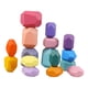 thumbnail image 2 of Piedras de madera para apilar y equilibrar, construcción de aprendizaje creativo Montessori para preescolar Estilo D, 2 of 9