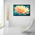 thumbnail image 6 of Epic Art 'Pink Flower with Frame' by Tom Quartermaine, Acrylic Glass Wall Art, 36"x24", 6 of 8