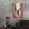 thumbnail image 7 of Luxe Metal Art 'Antelope Head' by Ata Alishahi, Metal Wall Art, 24"x36", 7 of 7