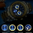 thumbnail image 5 of NIBOSI Casual Sport Men's Watches Chronograph Stainless Diver Watch Wristwatch Big Dial Quartz Clock Luminous Relogio Masculino, 5 of 6