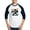 Blue/White, variant on CafePress - Kawaii Style Illustration - Cotton Baseball Jersey, 3/4 Raglan Sleeve Shirt