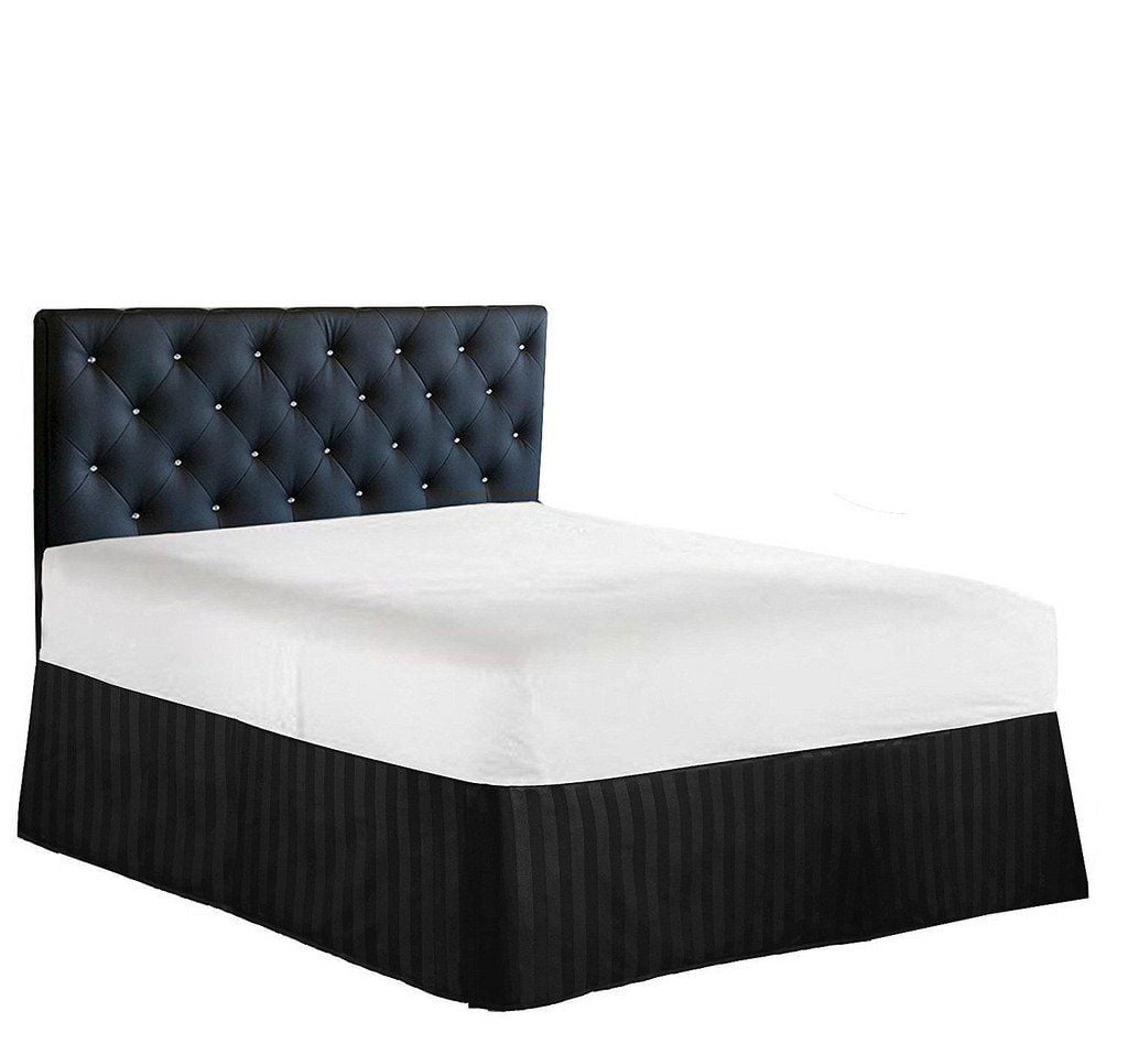 The Great American Store 600 TC 100 Natural Cotton, Pleated Style Bed