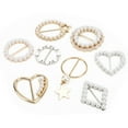 thumbnail image 4 of T-Shirt Clips, Pearls Scarf Buckle Simple Installation  Glossy Firm Sturdy  For Party For Wedding, 4 of 8