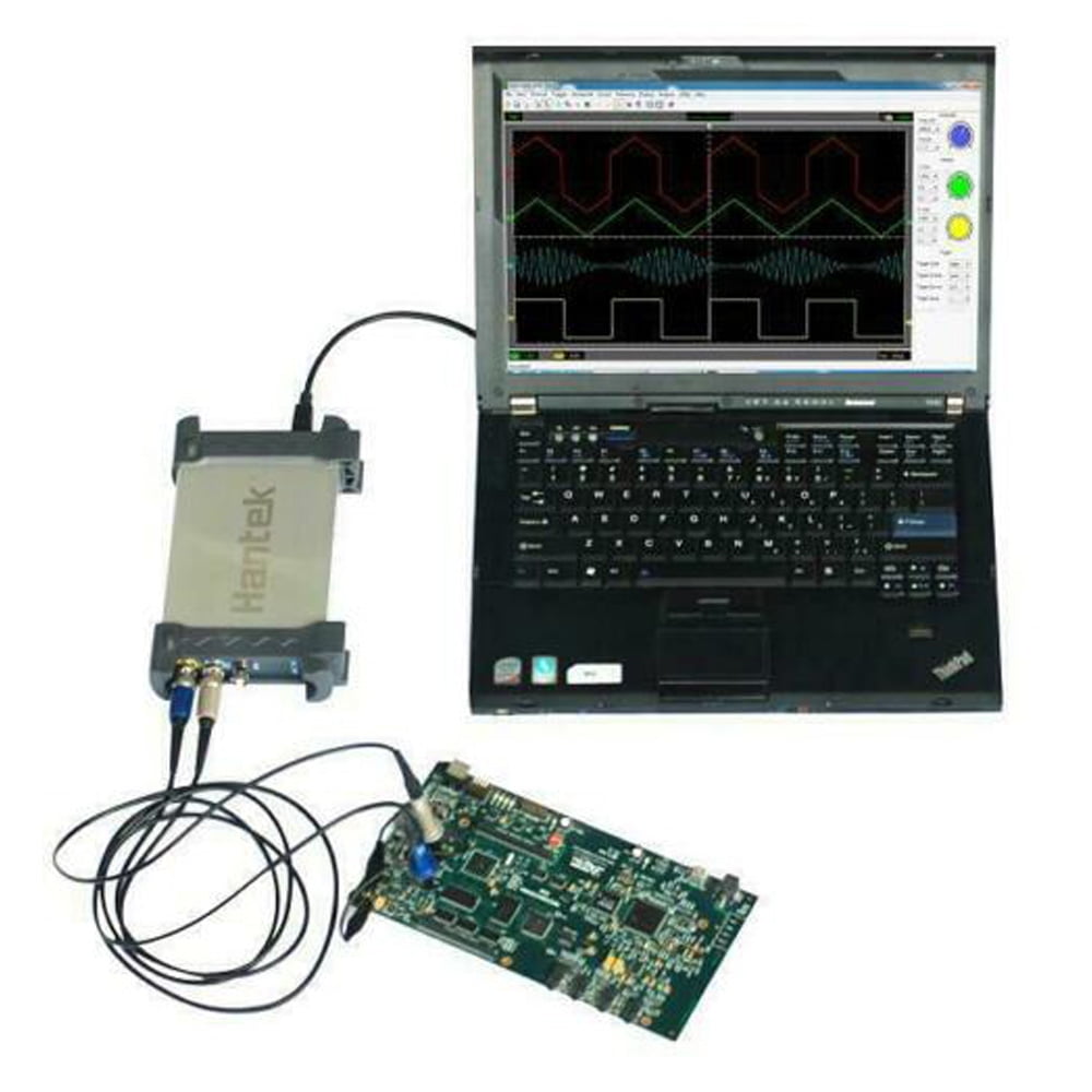 OUSITAID 6022BE Storage 48MSa/s 20MHz 2CH FFT PC Based Digital Oscilloscope USB