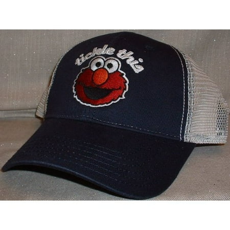 Baseball Cap - Sesame Street - New Elmo Mesh Embroidered Kids tc118915ses