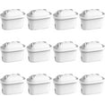 thumbnail image 1 of Water Filter Cartridges, Replacement For Brita Maxtra+ Jug, Brita Kettle Universal Filter Cartridge, Tv Sd, Nsf Certified (12), 1 of 3