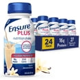 thumbnail image 3 of (2 pack) Ensure Plus Meal Replacement Nutrition Shake, Vanilla, 16g Protein, 8 fl oz - 24 Pack, 3 of 18