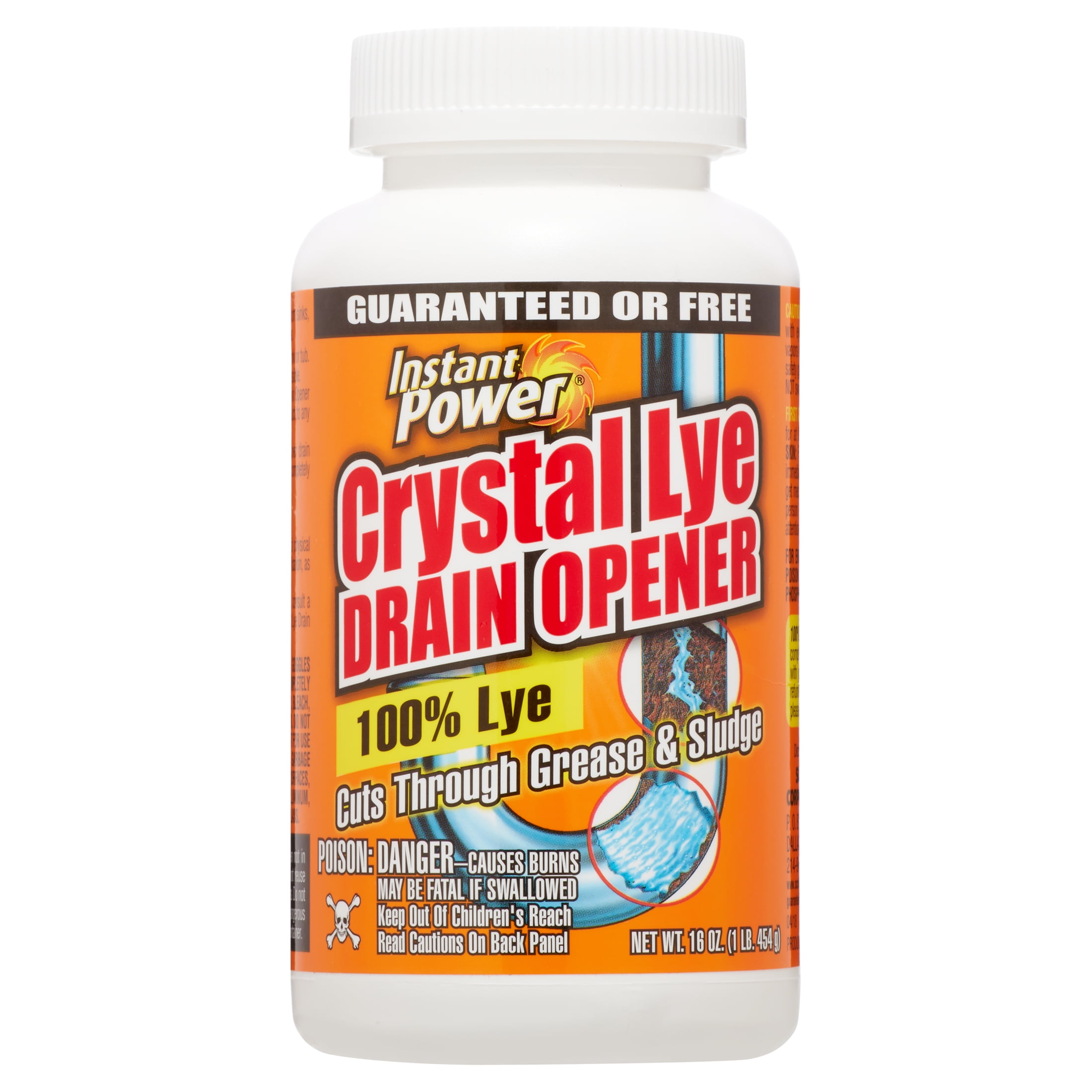Buy Instant Power Crystal Lye Drain Opener, 16 oz Online at Lowest Price in Ubuy Nepal. 55227093