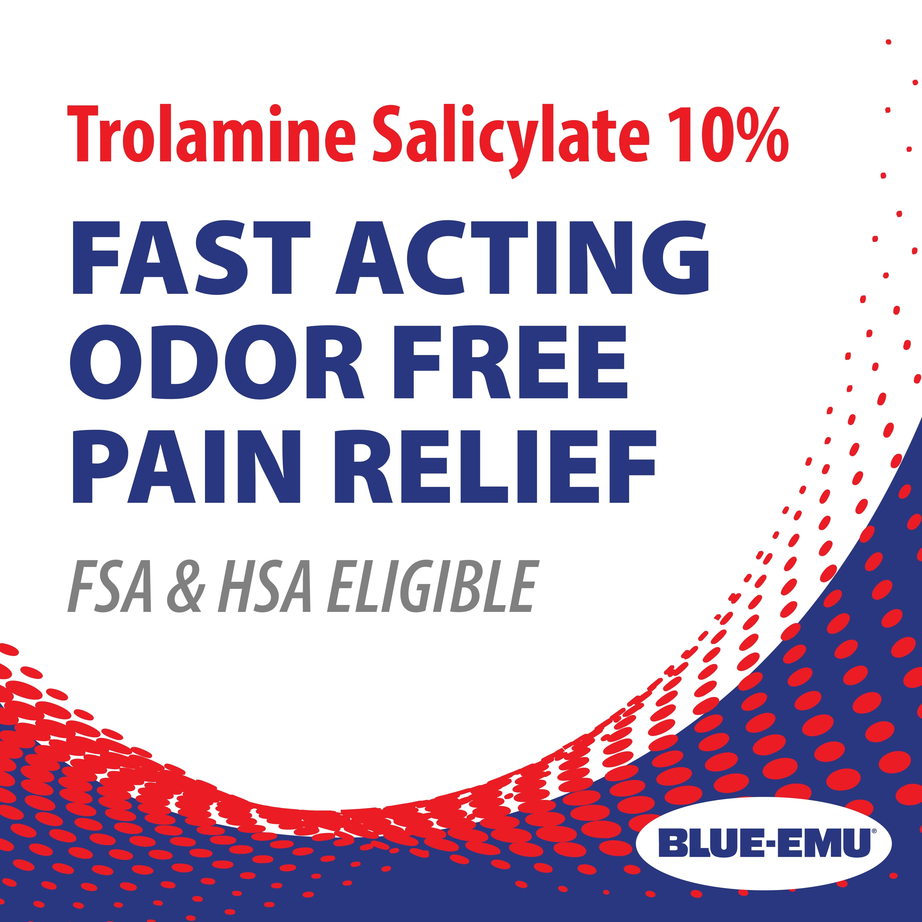 (3 pack) Blue-Emu Continuous Pain Relief Spray for Arthritis, 10% Trolamine Salicylate, 4 oz