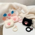 thumbnail image 2 of 3D Cat Paw Cartoon Silicone Earphone Case for Apple for airpods Pro 3 Wireless Bluetooth Headset Protect Cover Sweet Cute Anti-lost (A13 for Airpods Pro), 2 of 7