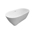 thumbnail image 2 of A&E Bath and Shower BT-530 A&E Bath and Shower Carmen Bathtub in White, 2 of 6