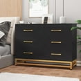 thumbnail image 4 of Commode à 6 Tiroirs, Commode pour Chambre, Meuble Télé pour Salon et Couloir, 4 of 8