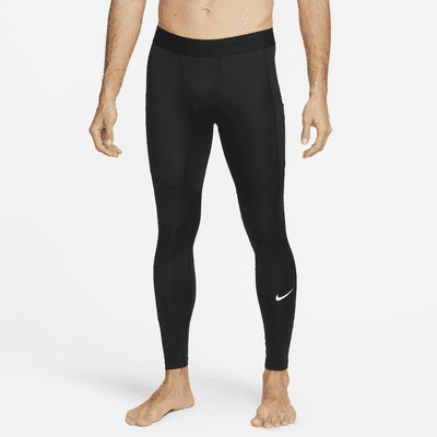 Nike Pro Men's Dri-FIT Fitness Tights Color: Black/White Size: 2XL