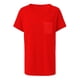 thumbnail image 4 of Pntutb - Camiseta de manga corta para mujer con cuello en V y bolsillos informales Pntutb Pntutb-1793, 4 of 5