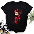 thumbnail image 2 of Ropa de mujer verano 2022 Mickey Minnie Mouse Disney camisetas de manga corta para niñas divertida moda ropa de calle mujer camisa, 2 of 4