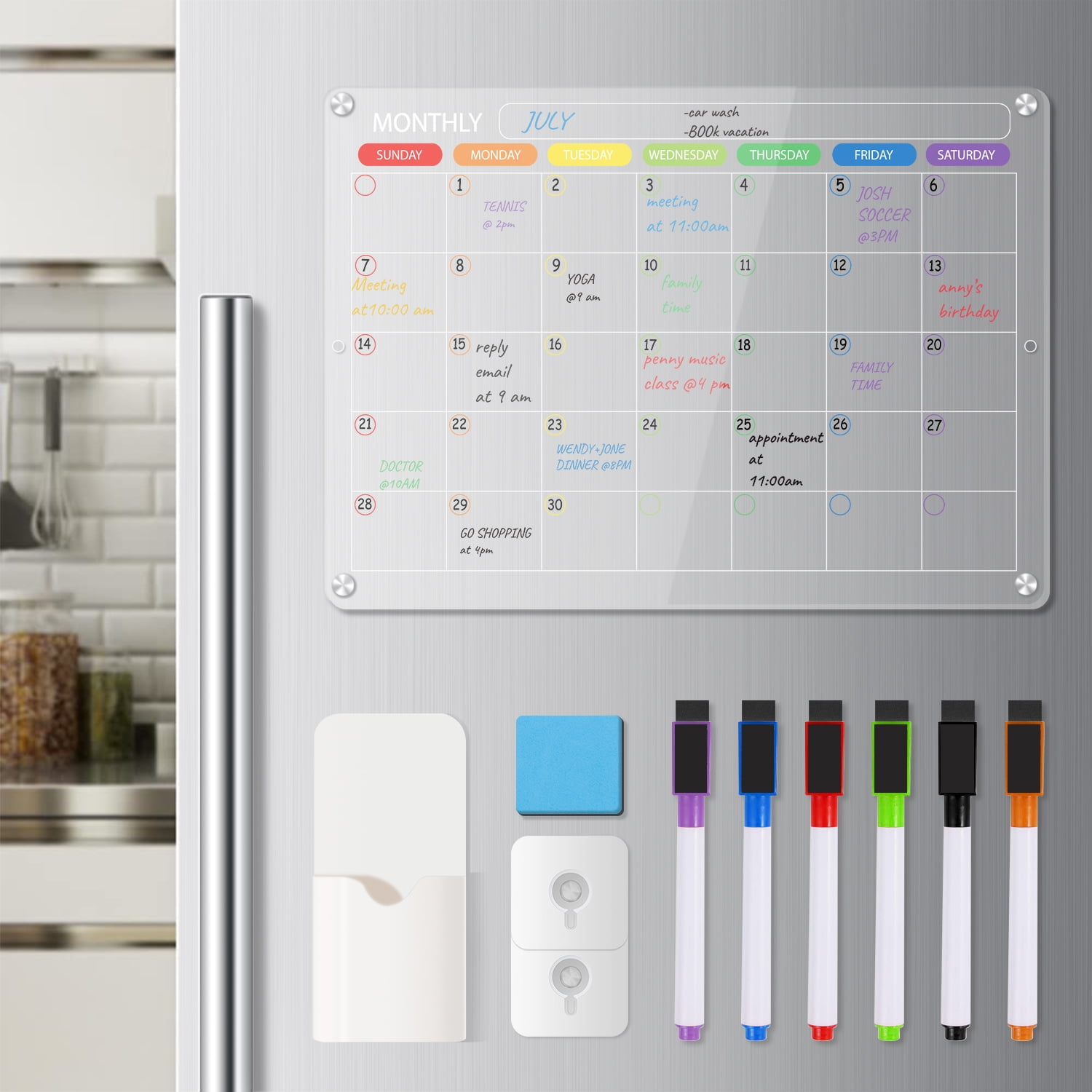 fridge-magnetic-dry-erase-calendar-clear-acrylic-board-whiteboard-17-x