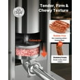 thumbnail image 4 of VEVOR Manual Sausage Stuffer, 11 LBS / 5 L Vertical Meat Stuffer, Dual-Speed Sausage Casing Meat Filling Machine, Stainless Steel Heavy Duty Filler with 5 Stuffing Tubes, for Commercial & Home Use, 4 of 9
