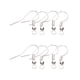 thumbnail image 1 of EeaseMX 200 piezas de accesorios para pendientes sencillos, antialérgicos, para mujer (plata), 1 of 7