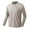 Khaki, variant on VSSSJ Mens Long Sleeve T-Shirts Casual Crew Neck Athletic Tee Shirt Lightweight Soft Running Fitness Workout Cycling Pullover Tops Black XXL