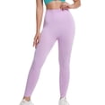 thumbnail image 2 of Idoravan Yoga Pants Women Workout Leggings Tummy Control Work Dress Pants Women Women's Sport Casual Solid Color Ladies Fashion Waist Yoga Pants Long Pants, 2 of 6