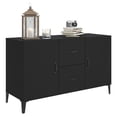 thumbnail image 2 of vidaXL Sideboard Black 100x36x60 cm Engineered Wood, 2 of 5
