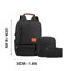 thumbnail image 3 of Yhmxh Nueva mochila de negocios, conjunto de tres piezas, bolso de tela para computadora de gran capacidad, nueva mochila reductora de carga para estudiantes universitarios., 3 of 6