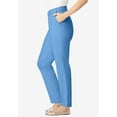 thumbnail image 3 of Woman Within Plus Size Adjustable Waist Straight-Leg Chino, 3 of 4