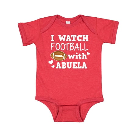 

Inktastic I Watch Football with My Abuela Gift Baby Boy or Baby Girl Bodysuit