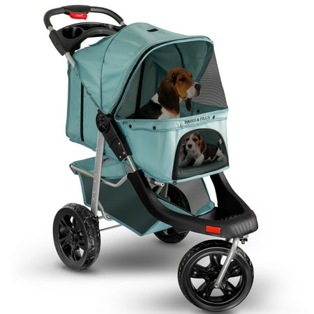 Paws and pals top deluxe folding stroller