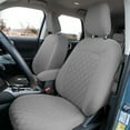 thumbnail image 1 of For 2021-2024 Ford Bronco Sport FH Group Neoprene Custom Fit Seat Covers Water Resistant -Solid Gray  Front Set, 1 of 6