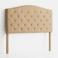 thumbnail image 5 of Rest Haven Hillboro Curved Edge Upholstered Headboard, Twin, Beige, 5 of 7