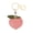 Pink, variant on Leather Keychain for Airtag, Cute Protective Keychain Holder Compatible with Apple Air Tag,GPS Case Cover for Keys