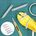 thumbnail image 3 of PEACNNG 5 Pcs Threader Needle Puller Needle Removal Tools 10.8X4.5cm Silver, 3 of 8