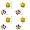 thumbnail image 2 of 60pcs 5-Inch Star-Shaped Aluminum Foil Balloons, Mixed Colors – Perfect for Weddings, Retro Parties, Bachelorette Parties, Birthdays, Halloween, Thanksgiving, Christmas, and Festive Celebration Decor, 2 of 6