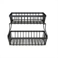 thumbnail image 1 of Cesta de Frutas de 2 Niveles, Frutero de Metal, Cestas para Pan, Soporte de Almacenamiento de Verduras para Encimera, Accesorios de Cocina, 1 of 5