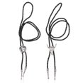 thumbnail image 4 of Wweixi 2pcs/set Trendy Bolo Tie Wide Applications Fashionable And Retro Retro Shirt Chain Bolo Collar, 4 of 6