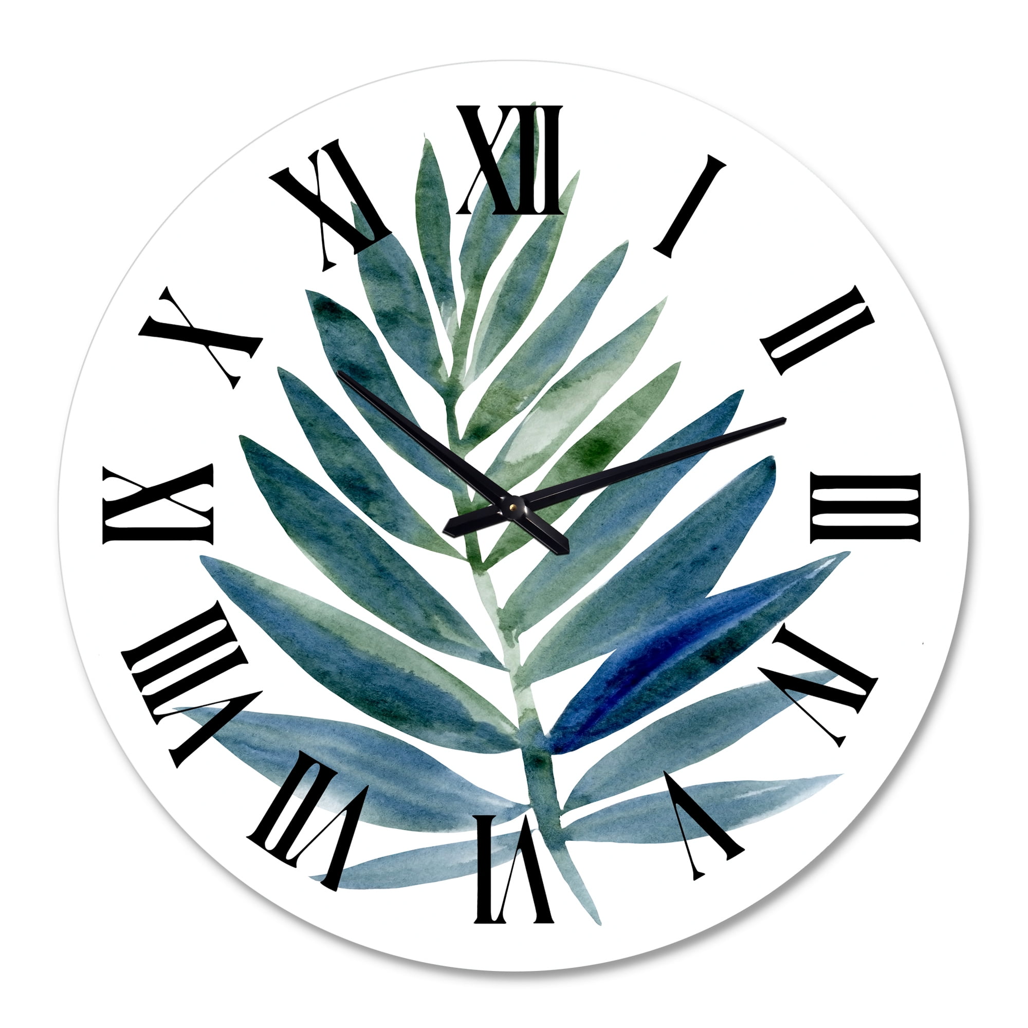Designart 1 in Farmhouse Wall Clock